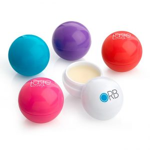 Branded Ball Shaped Lip Balm